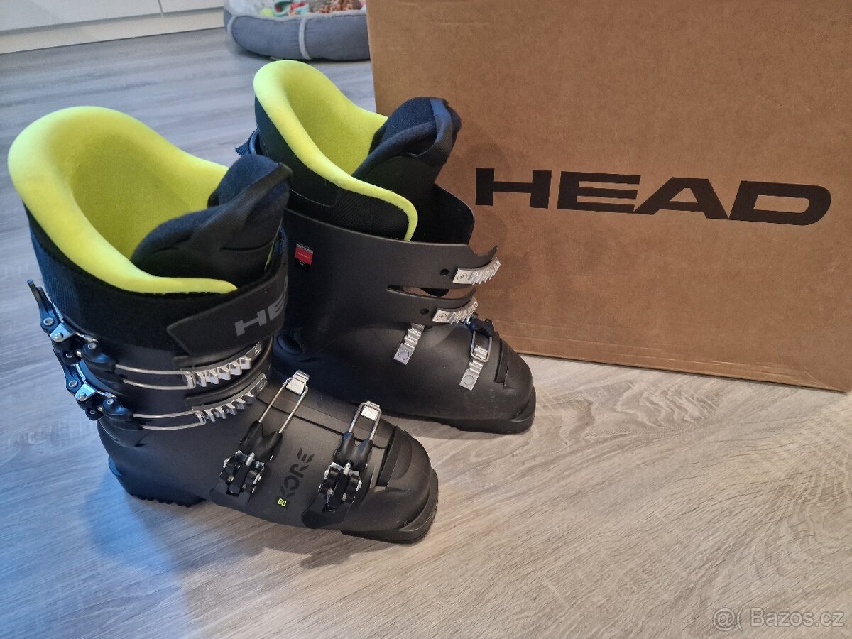 Chlapecké lyžáky HEAD Kore 60,stélka 25cm max