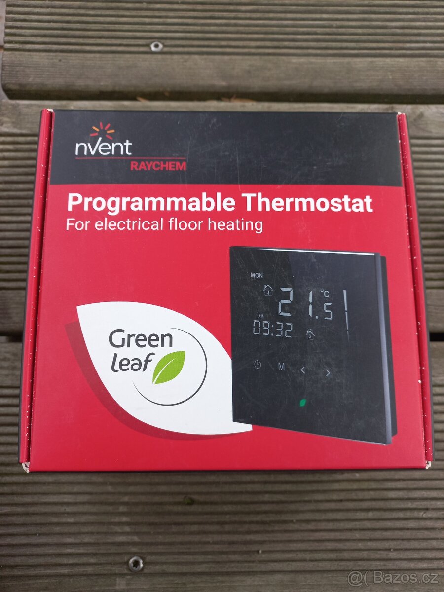 Nový dotykový termostat RAYCHEM ® Green Leaf.