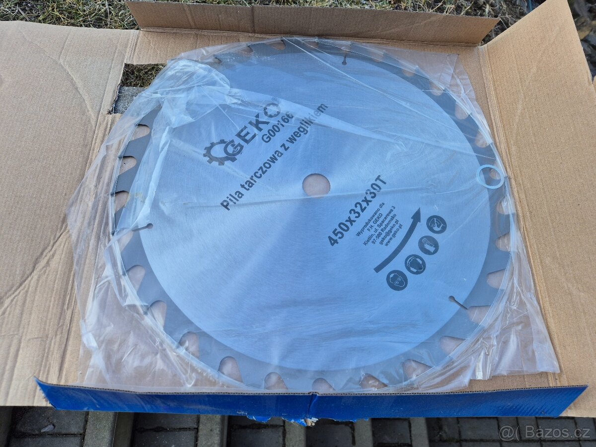 Nový pilový, vidiový kotouč 450mm