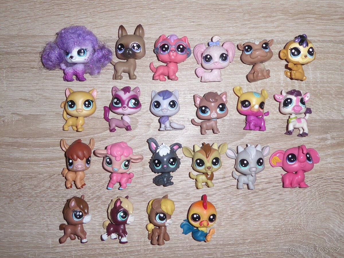 LPS, Littlest pet shop zvířátka, cena 75,-/ks