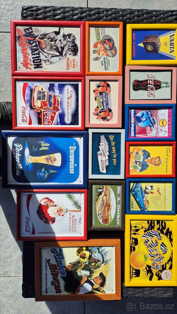 Reklamní plechové rabule