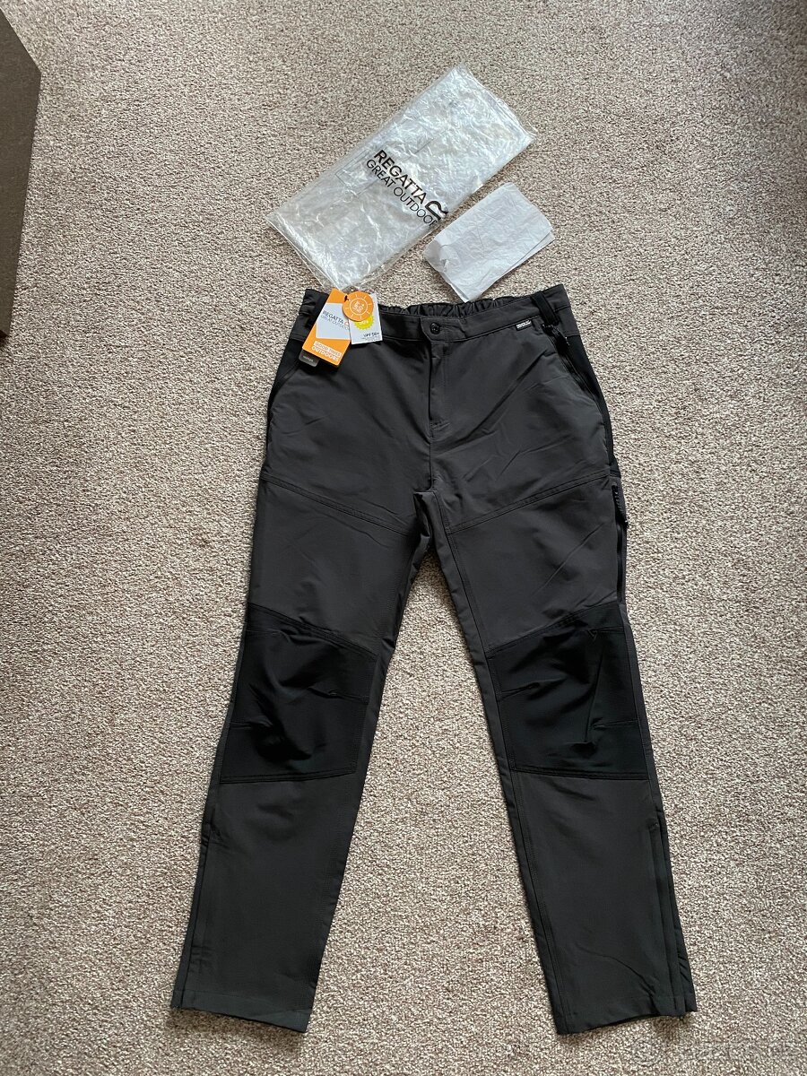 Nové pánské celor. turistické kalhoty Regatta - L/XL (č. 52)