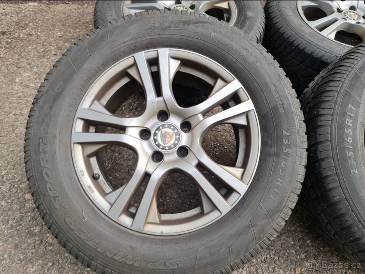 R17 zimní Alu kola disky mercedes ML R 5x112