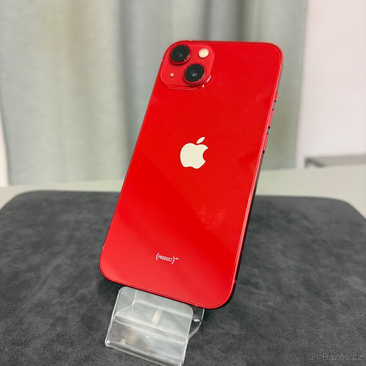 iPhone 13 256GB červený, bez škrábance, 12 měsíců záruka