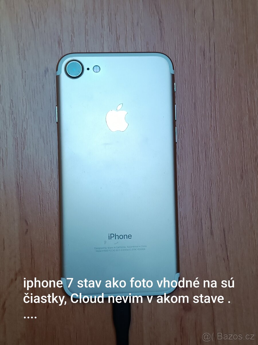 📱 iPhone 7 – na súčiastky / iCloud ? 🔧