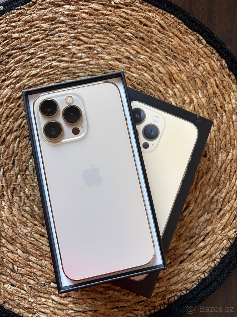 Prodám iPhone 13 Pro - zlatý, 128GB