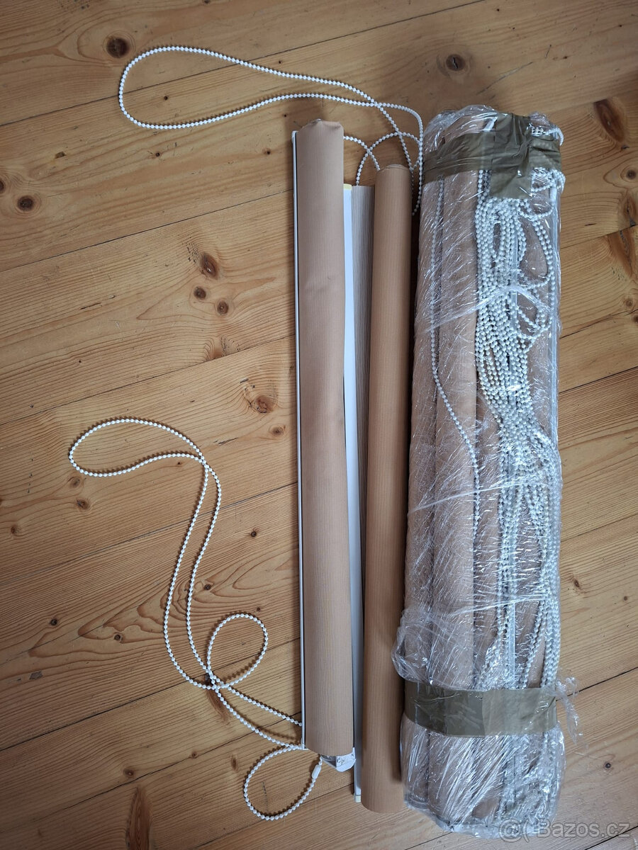 Textilní rolety béžové