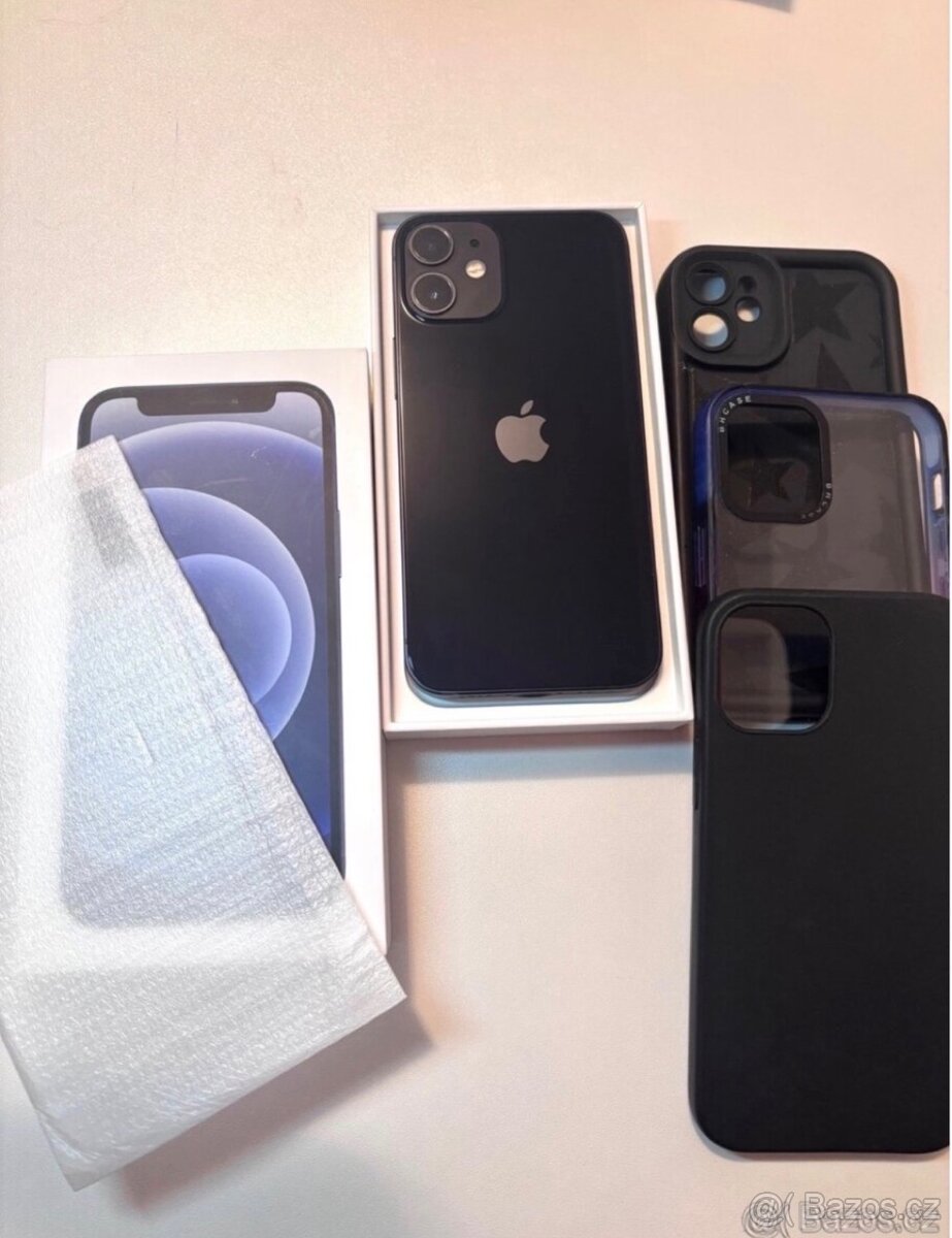 iPhone 12 mini 64gb černý