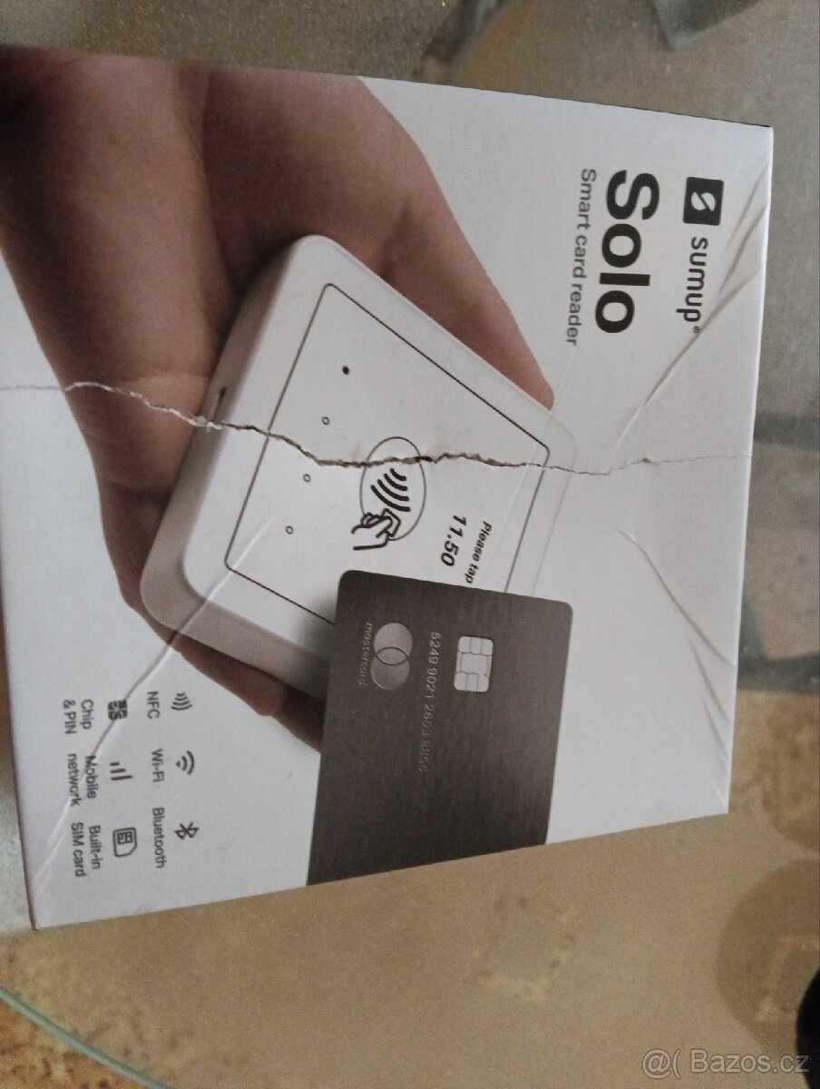 Solo Sumup Nová zabalená čtečka karet