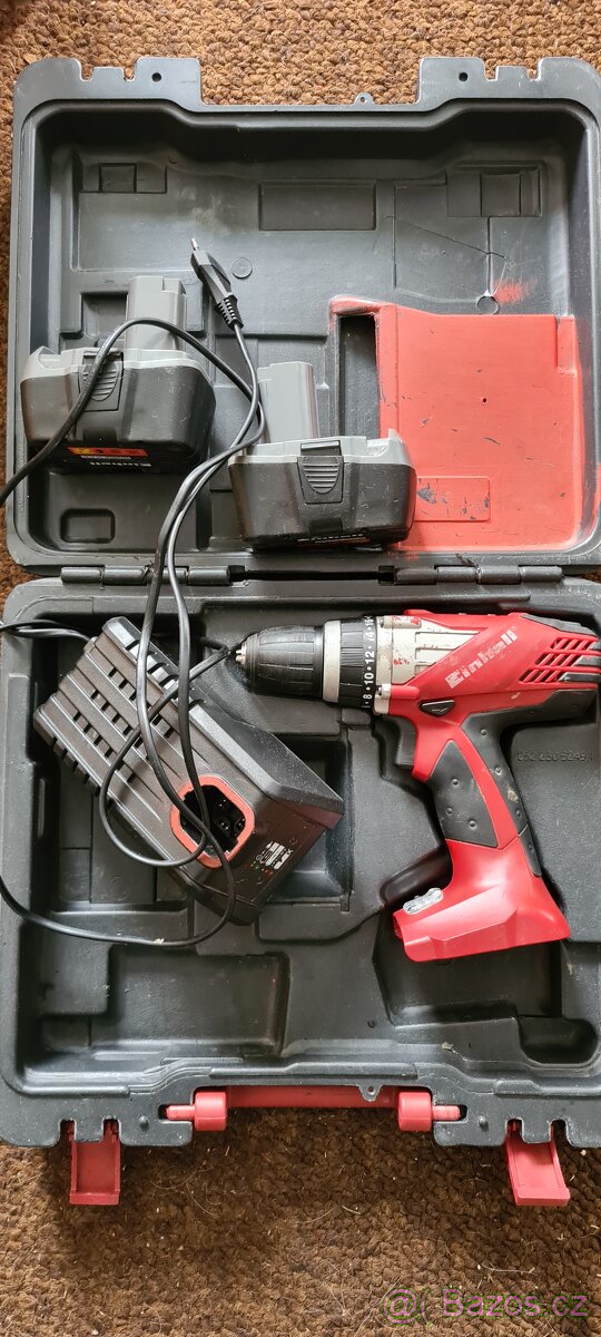 AKU Šroubovák Einhell Red RT-CD 14,4/1 - 2 baterie