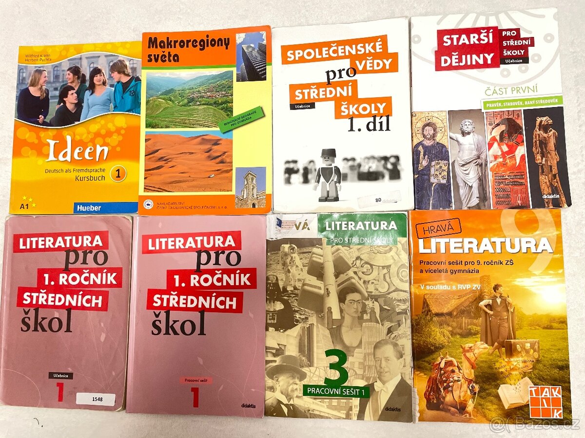 Učebnice a pracovní sešity pro SŠ a gymnázia - komplet
