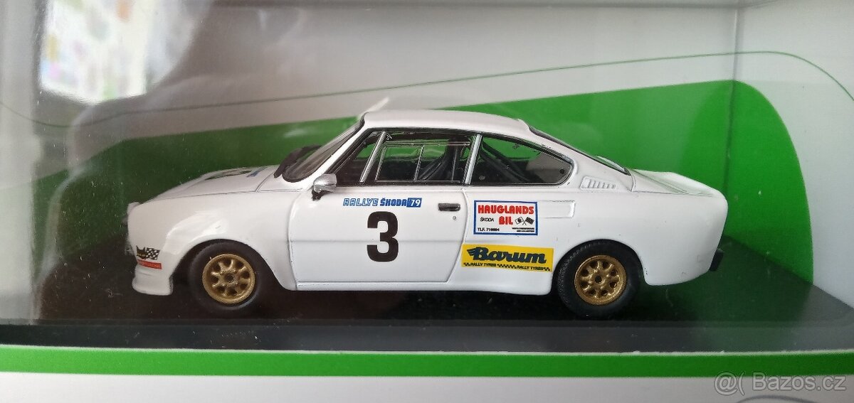 ABREX 1:43 RALLYE ŠKODA 1979