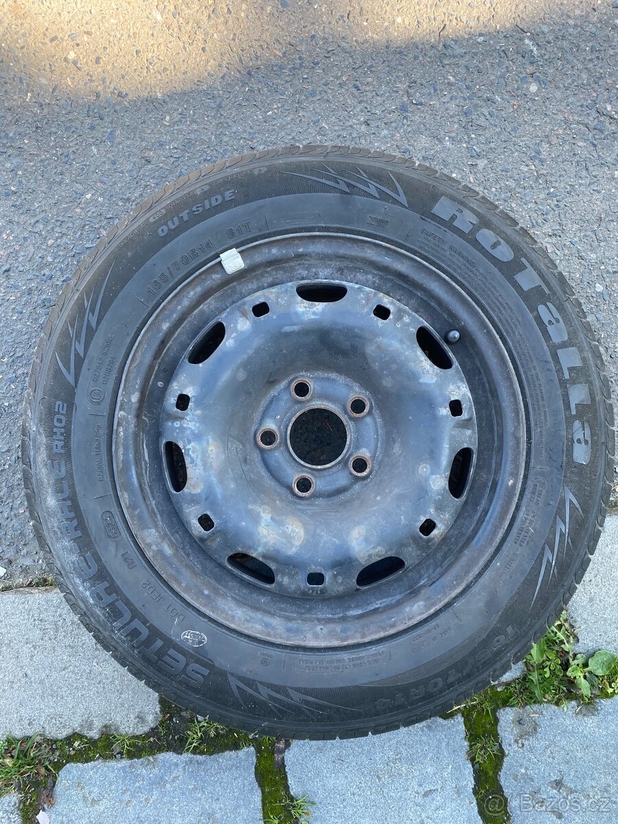 Kola letní sada Škoda Fabia II