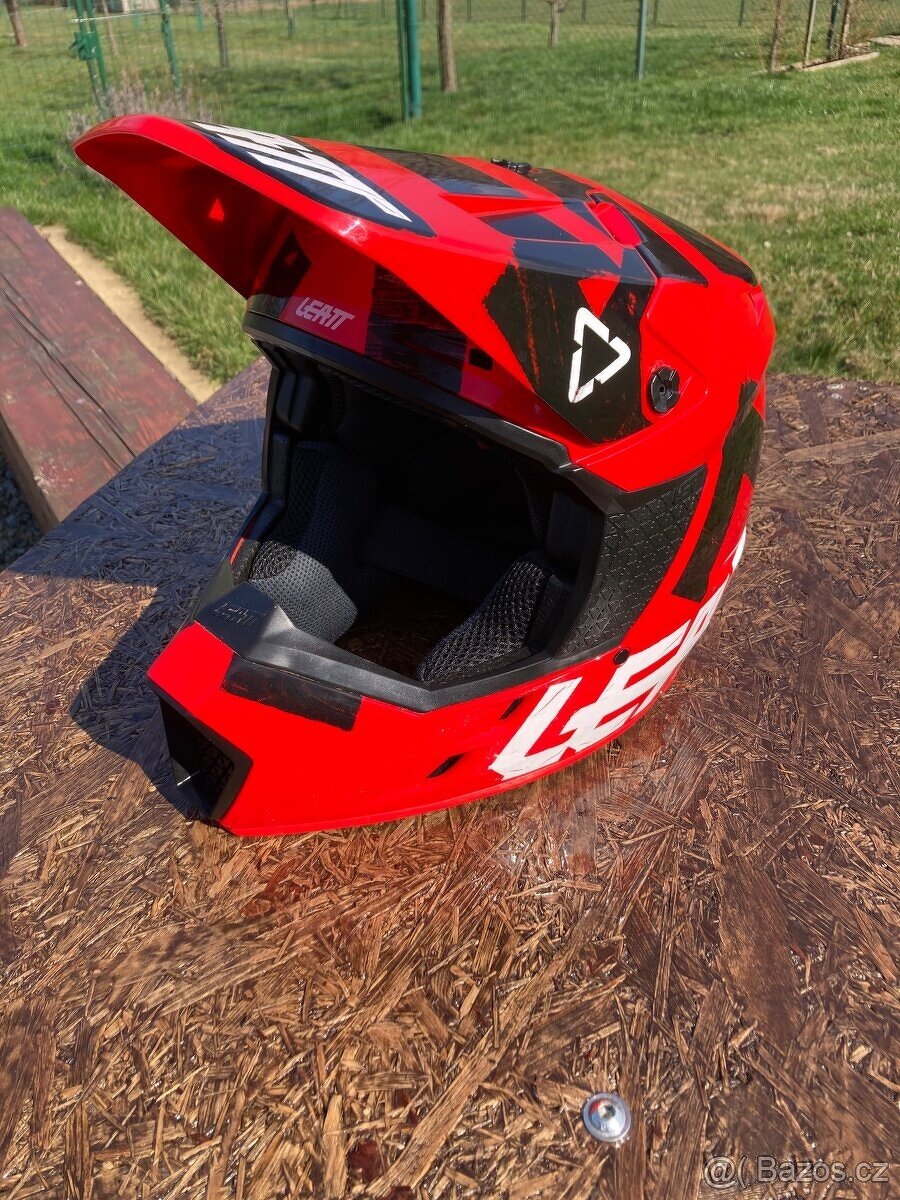 Mx Přilba leatt vel M + 100% bryle