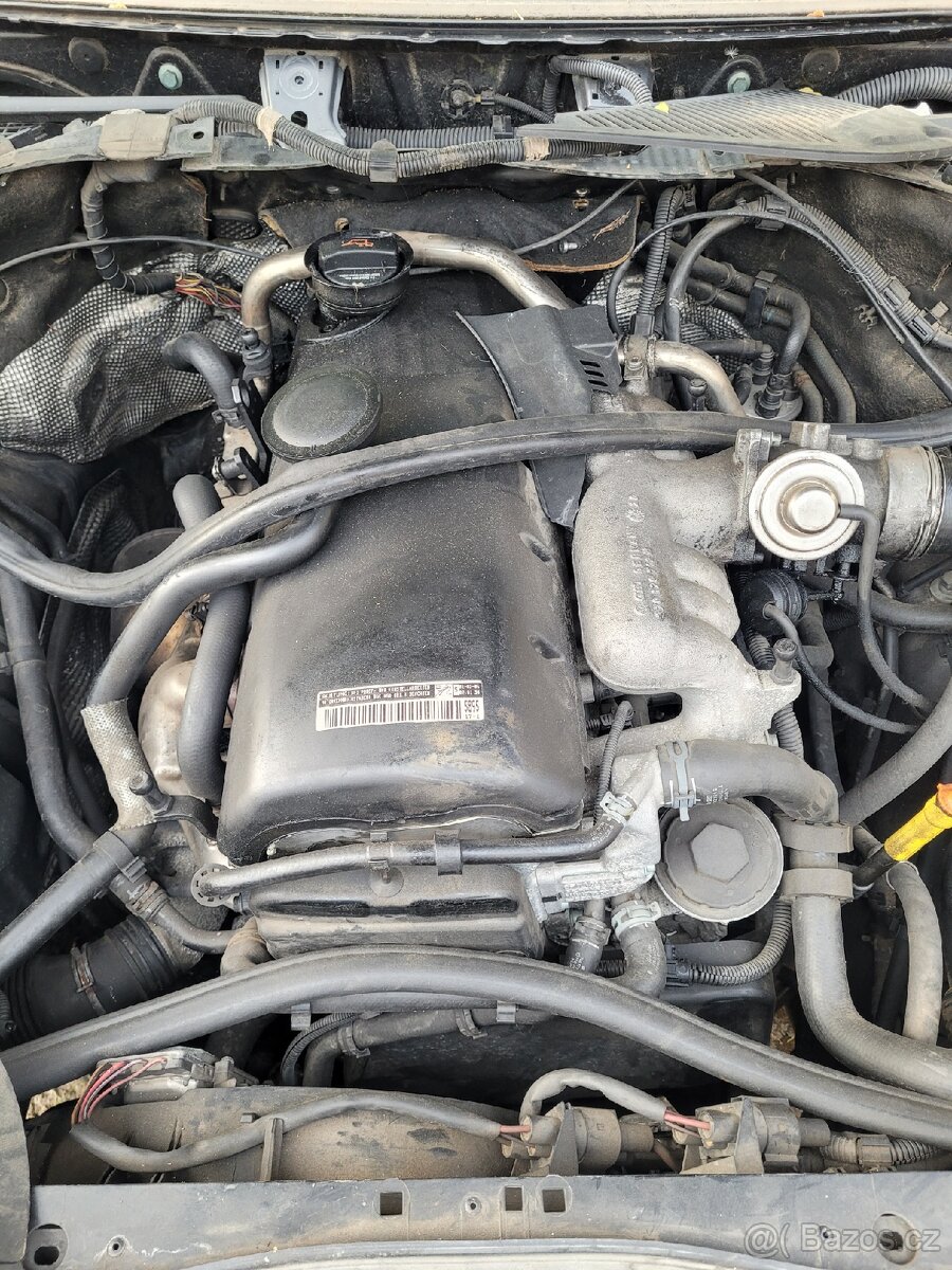 Motor Touareg 2,5 TDI typ motoru bac