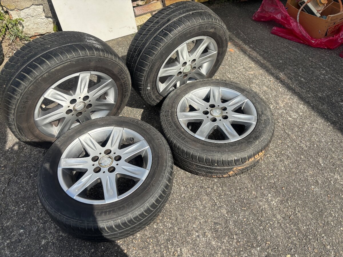 Alu kola Škoda Fabia 1 generace