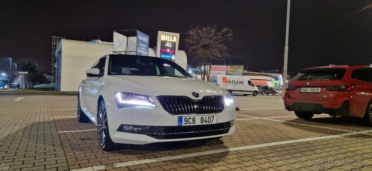 Škoda Superb 1.8 TSI manuál 2017 Laurin a Klement 94000km