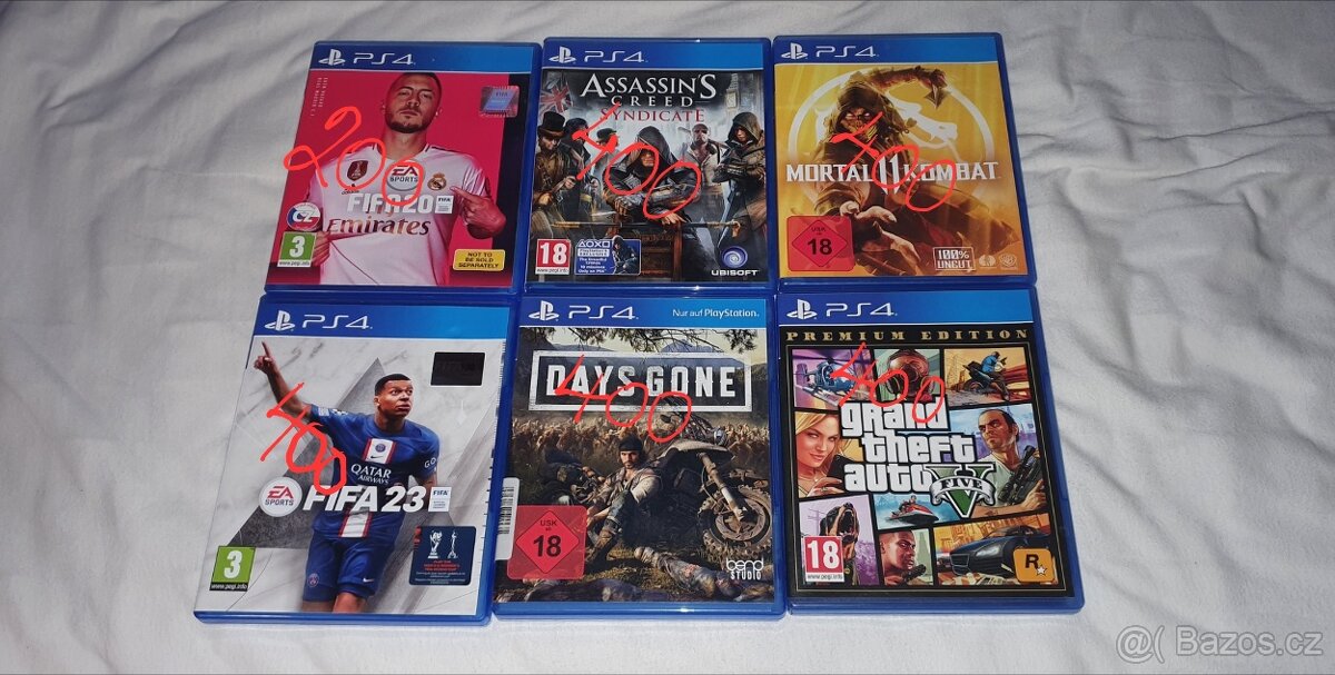 Hry na ps4