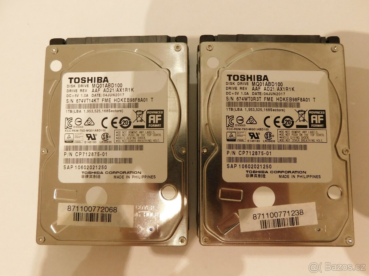 Toshiba MQ01ABD100 – 1 TB