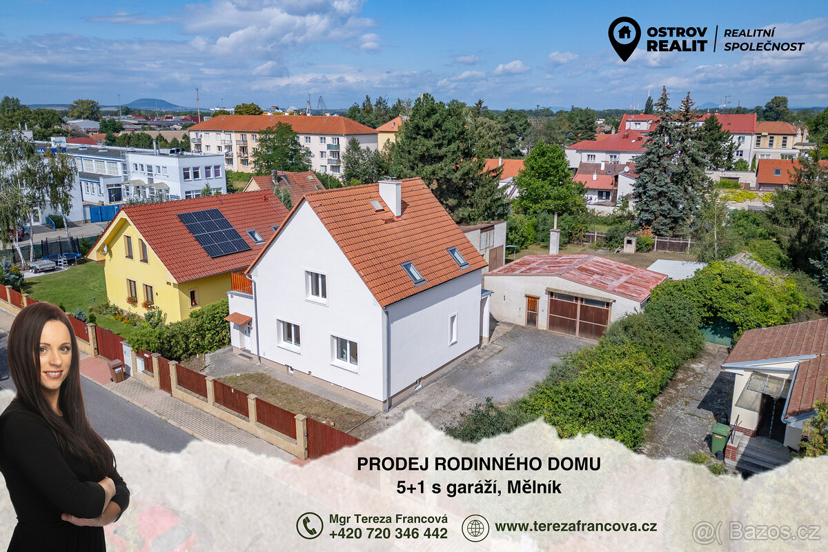 Prodej rodinného domu 5+1, 1004 m², Mělník
