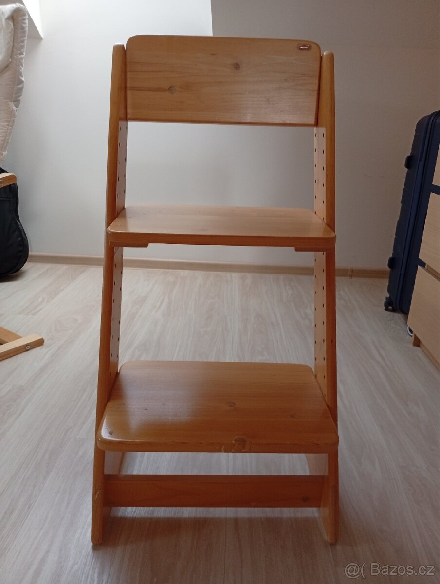 Rostoucí dřevěná židlička Domestav