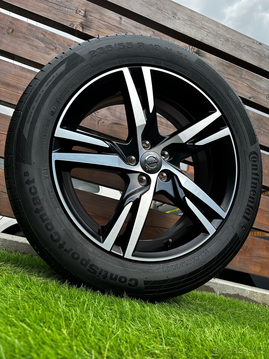 Alu kola 5x108 r19 s letním pneu (xc)