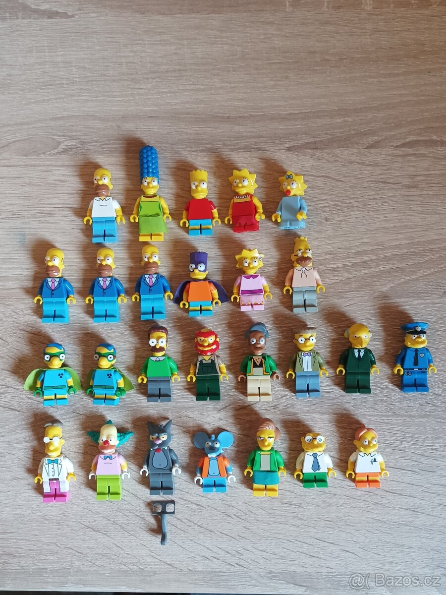 Lego Simpsonovi - figurky a příslušenství