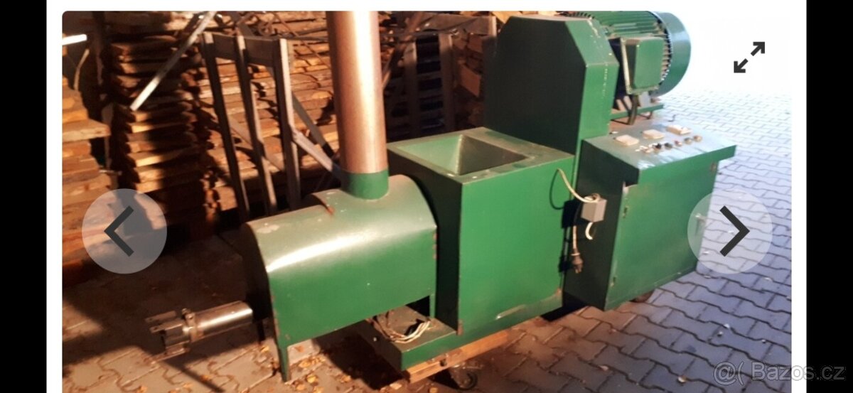šnekový briketovací lis Pini key
