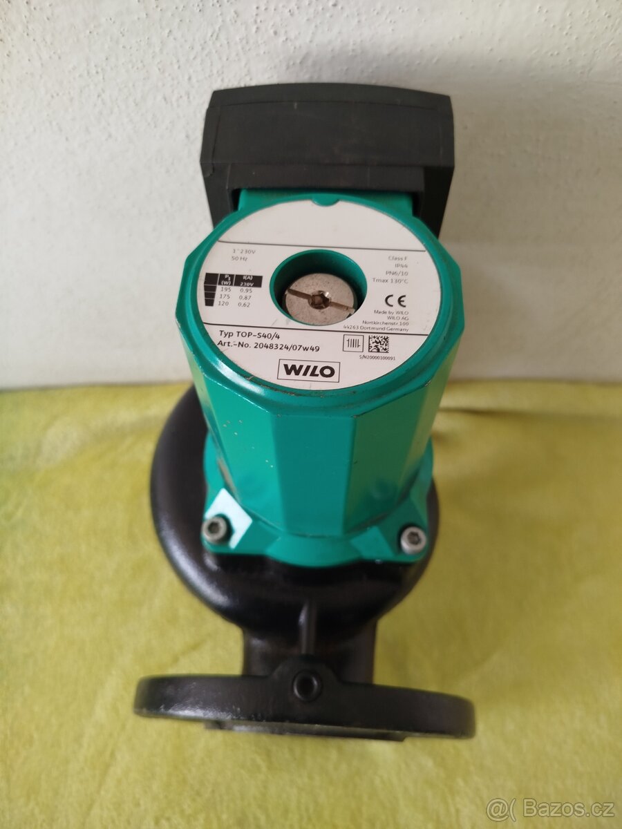oběhové čerpadlo Wilo top - s40/4