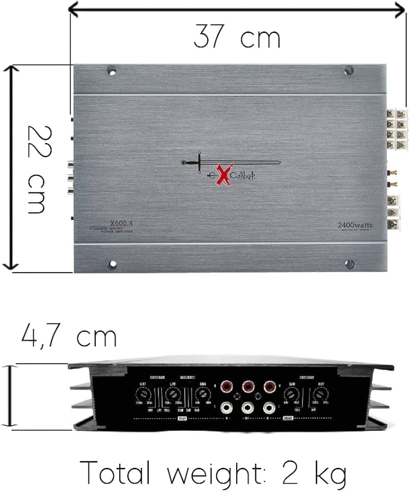 Prodám Nový Zesilovač 2400Wath