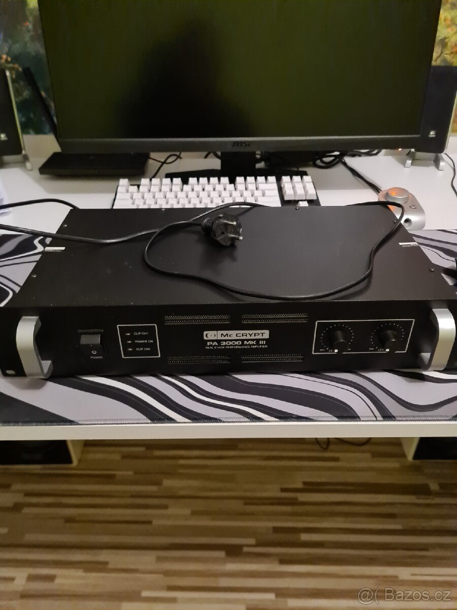 Zesilovač Mr crypt pa3000 MK III