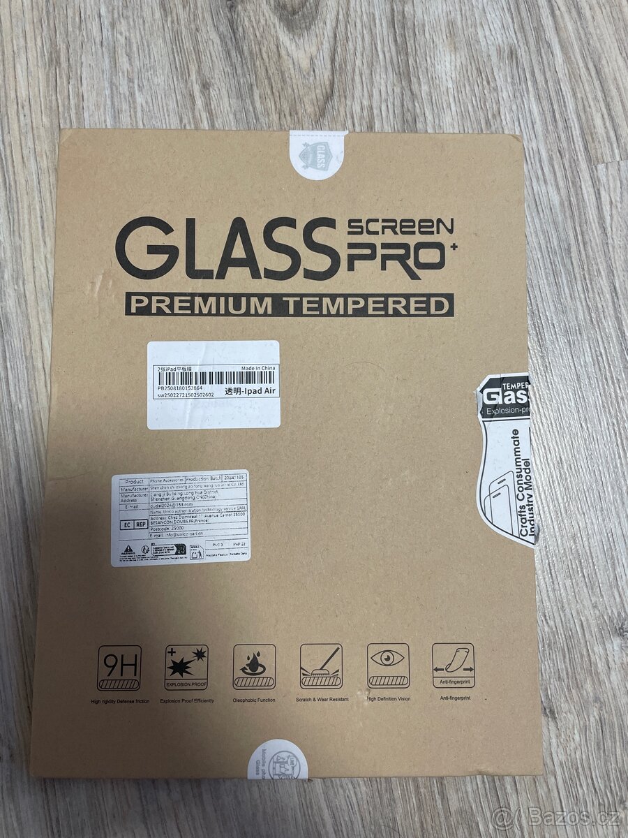 Ochranné sklíčko na iPad Air