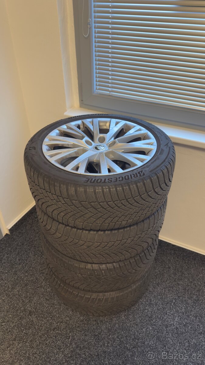Kola 18” Antares + zimní pneu Bridgestone