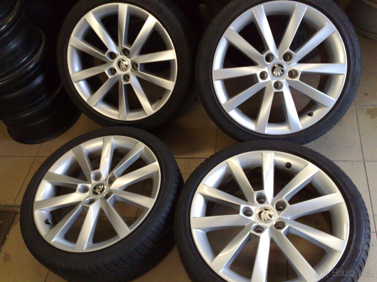 alu kola skoda 5x112 r18 original škoda 225/40/18