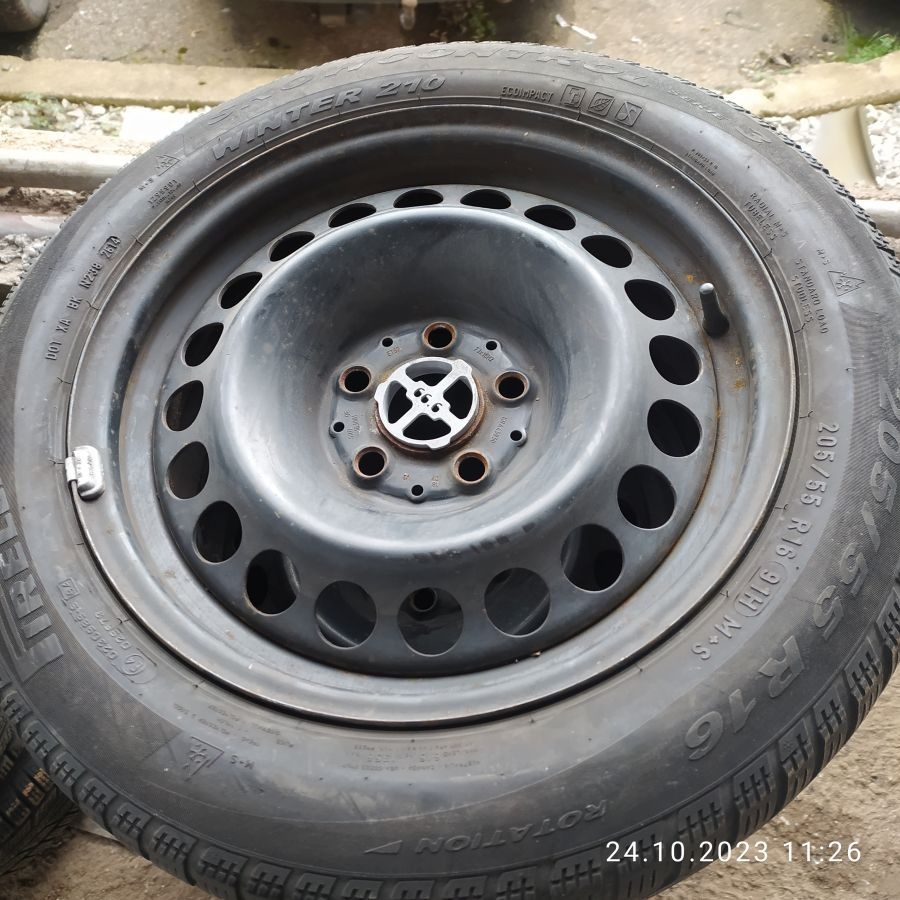 16" plechová kola – 5x112 – MERCEDES (AUDI, BMW, MINI)  Dis