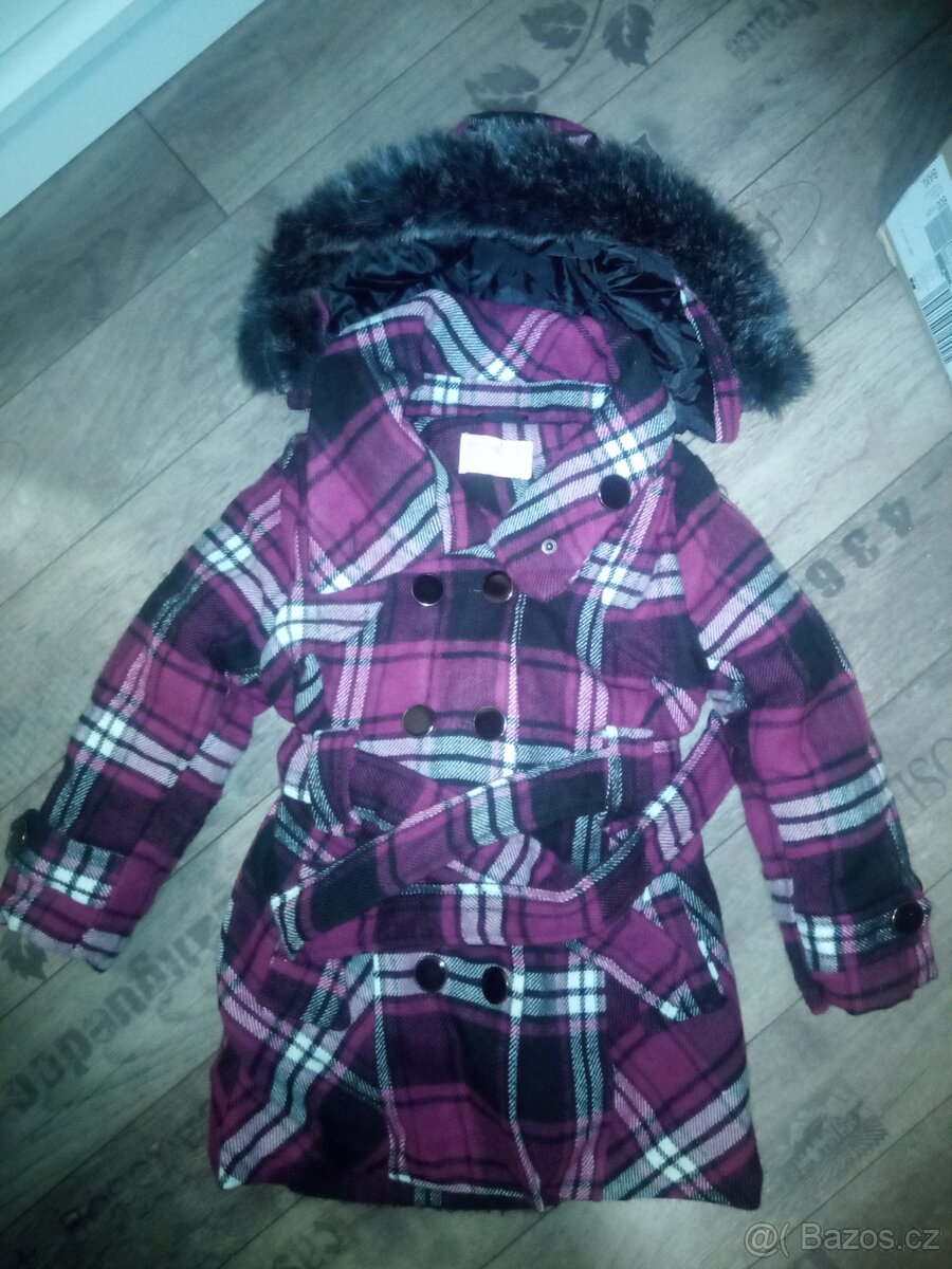 Zimní kabát 116/122