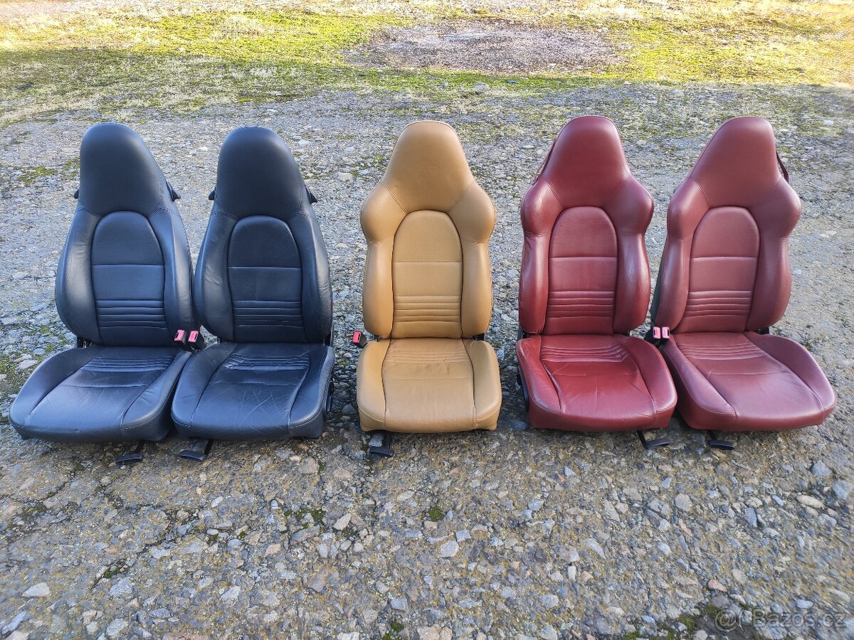 Porsche 911/996 sedačky