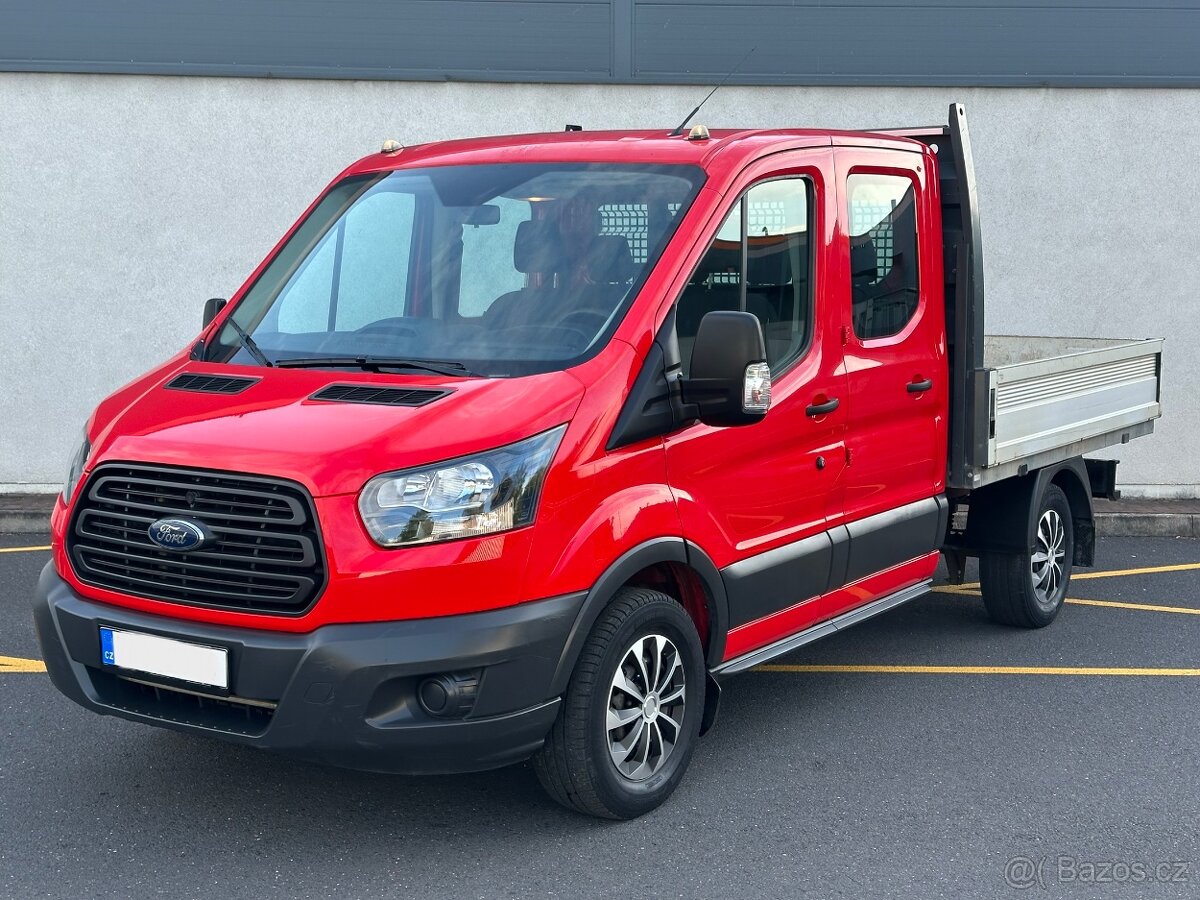 Ford Transit,96kw,6míst,1.maj.Čr,odpočet dph,tažné