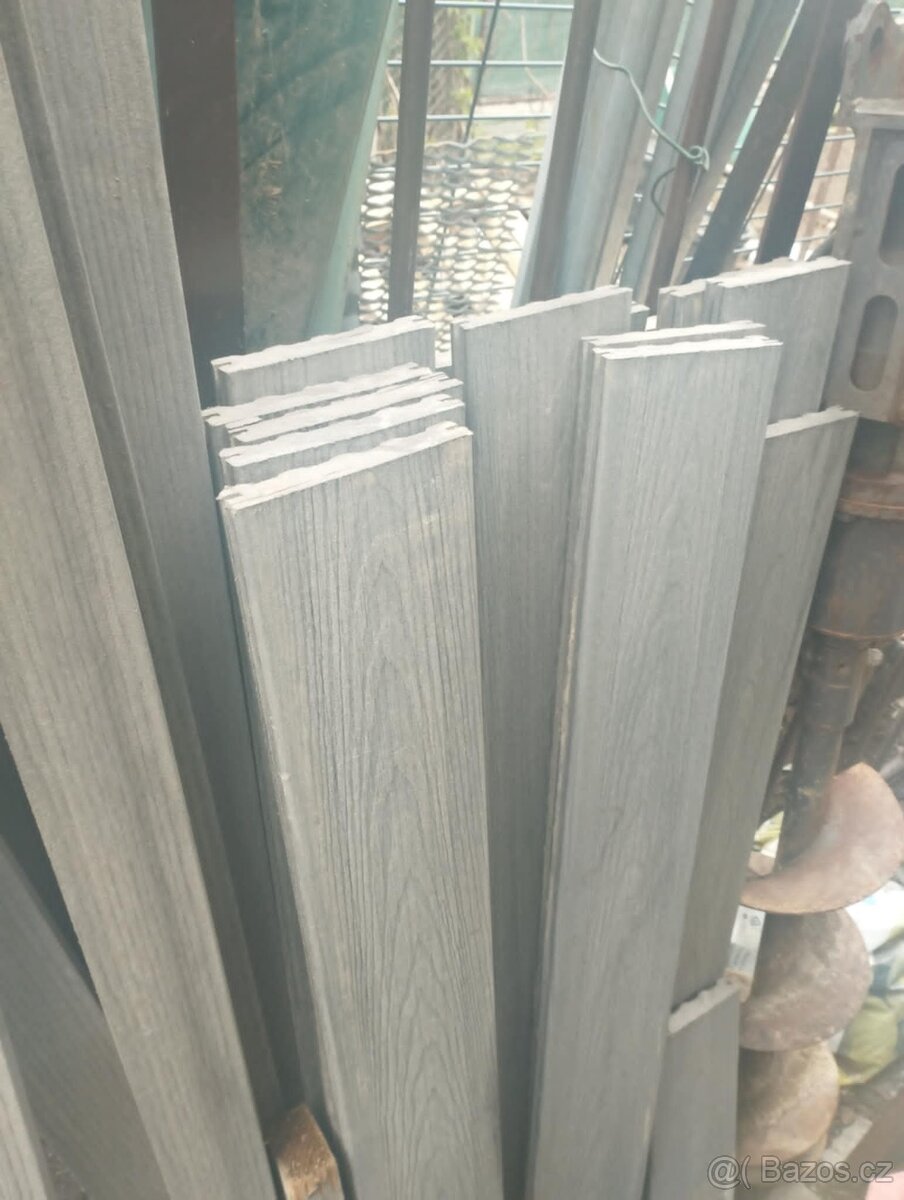 Terasové prkno, natur plus , inox ,