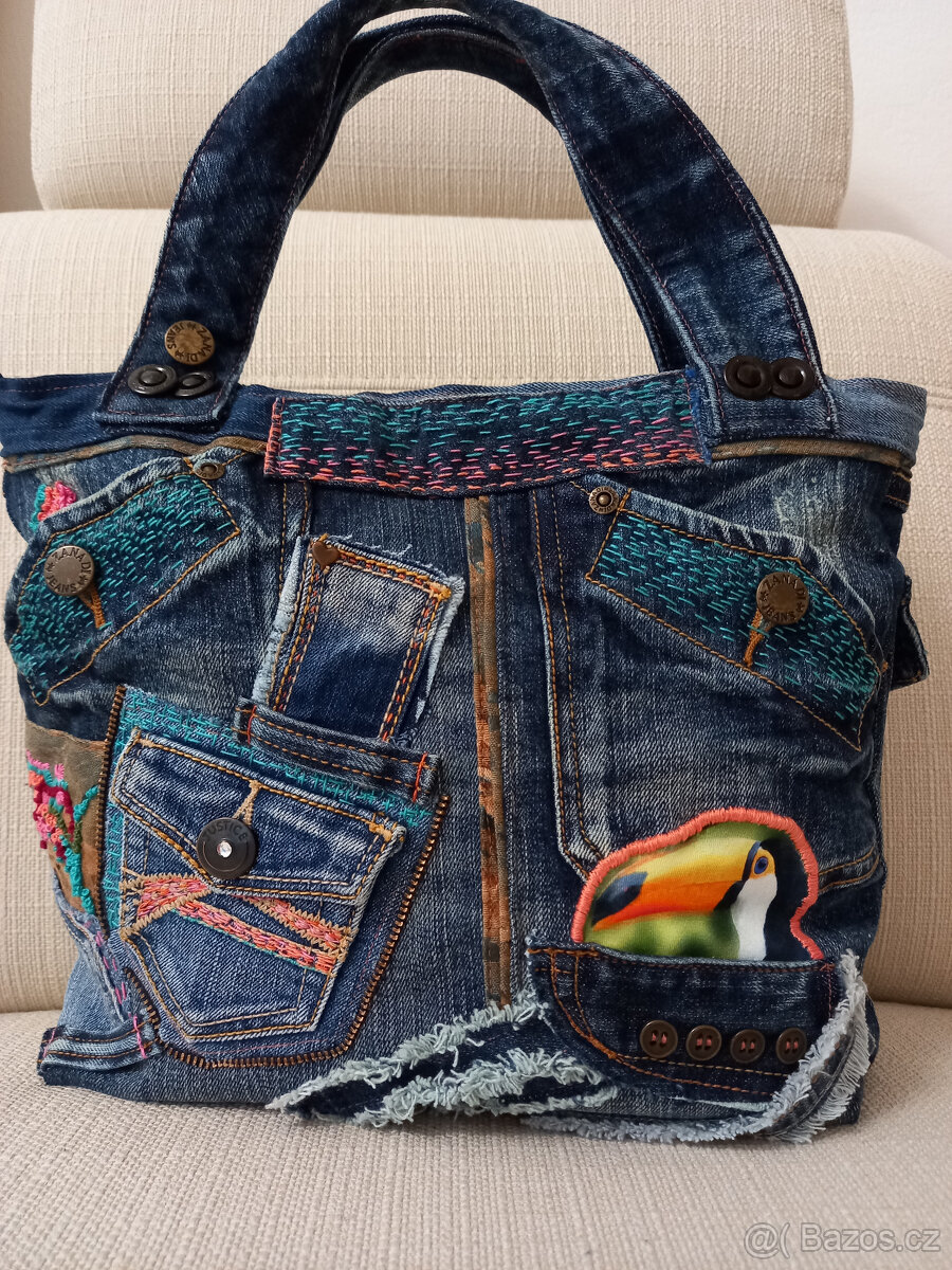 Originální džínová kabelka - NOVÁ