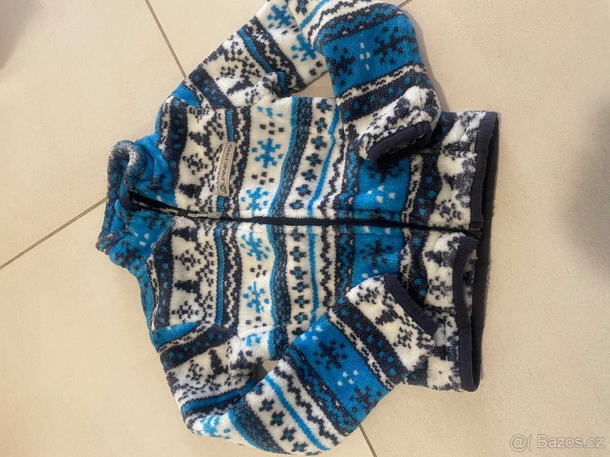 Dětská fleecová mikina Alpine Pro se Supratherm