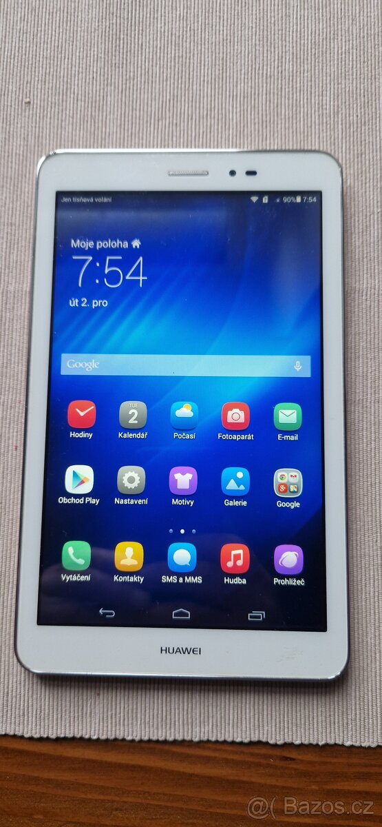 Huawei Mediapad 8 Pro. White. T1-821L