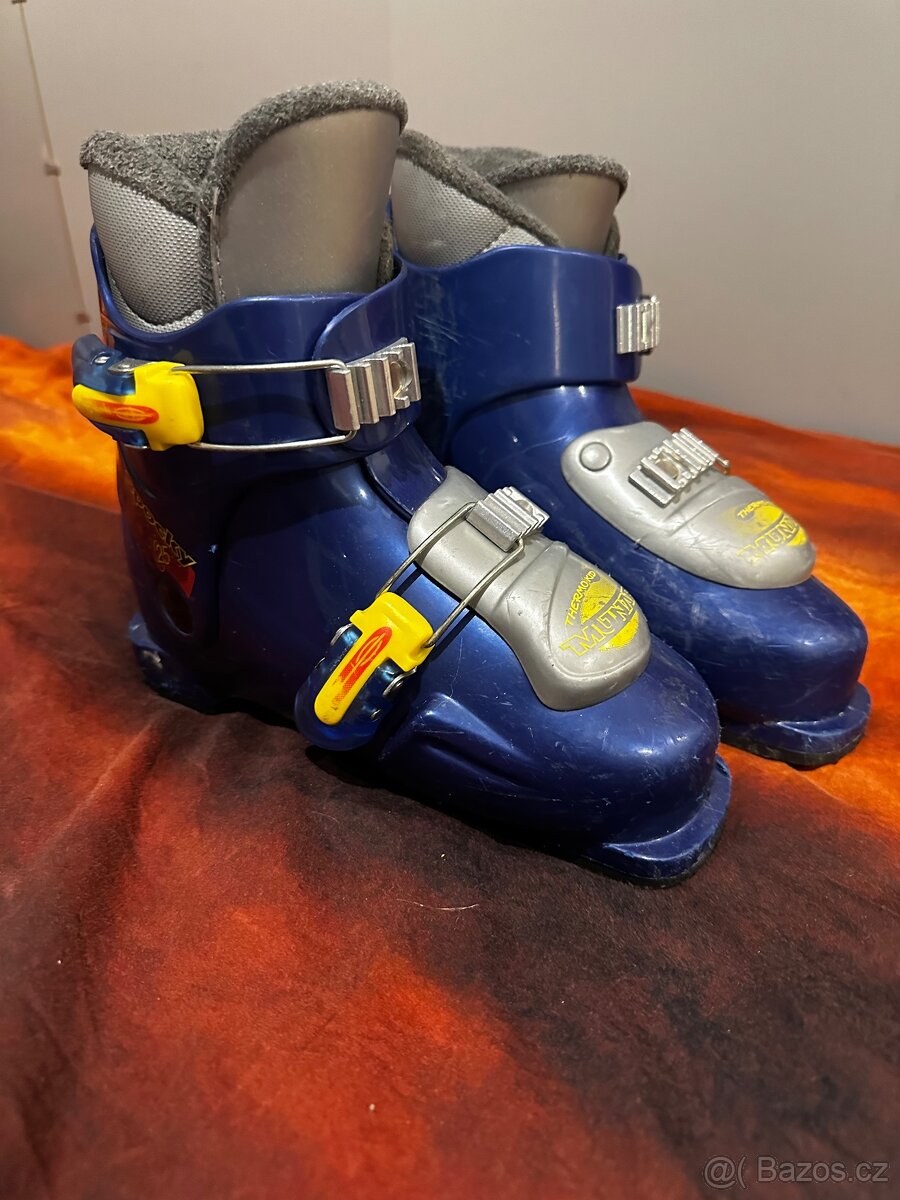 Dětské lyžáky, stélka 21 cm