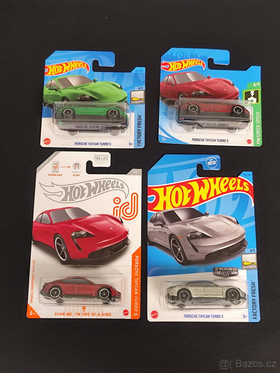 Hot Wheels - Porsche Taycan - set