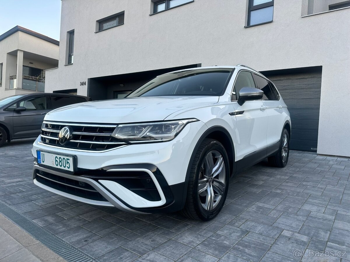 Tiguan allspace 2.0tdi 110kw 4x4 dsg tažné zařízení webasto