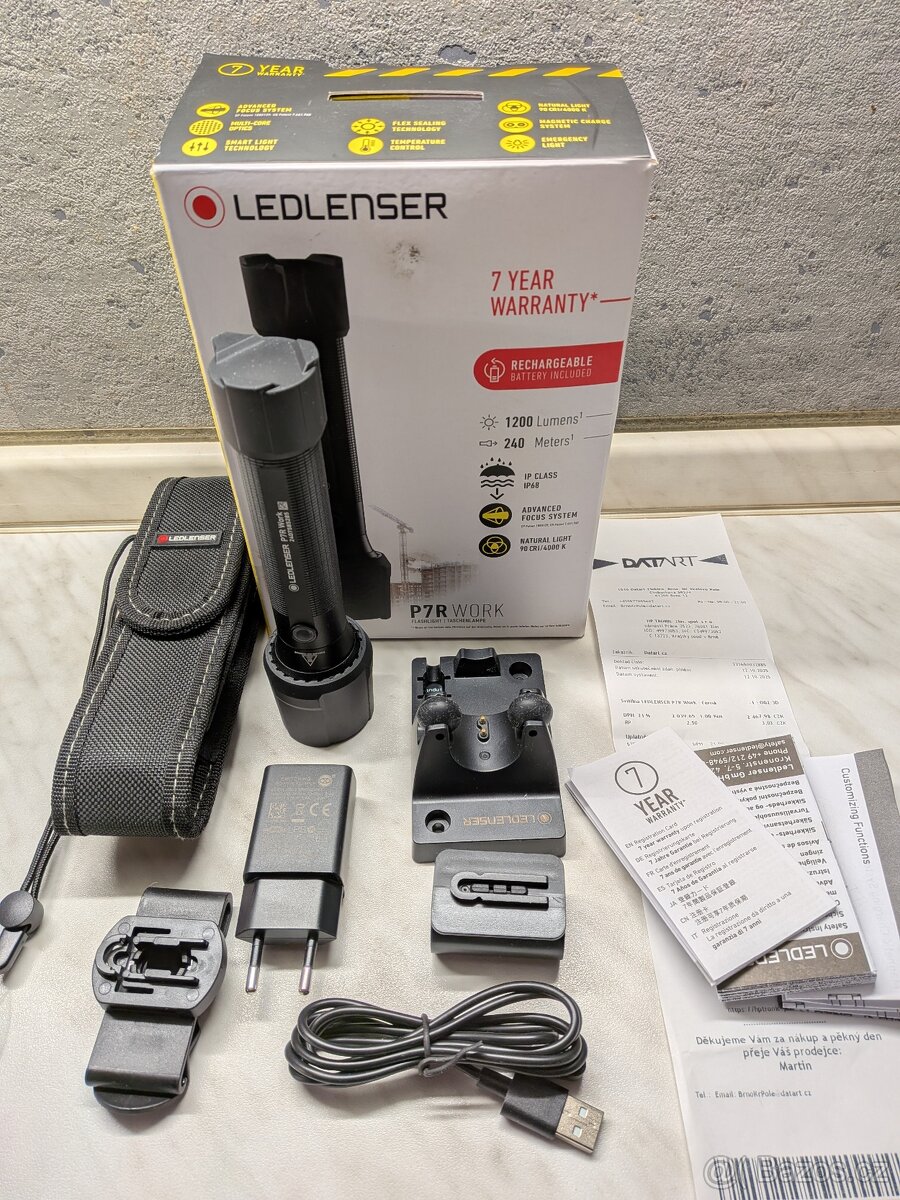 Svítilna Ledlenser P7R work