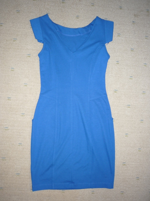 Modré šaty s kapsami vel 10 zn Next