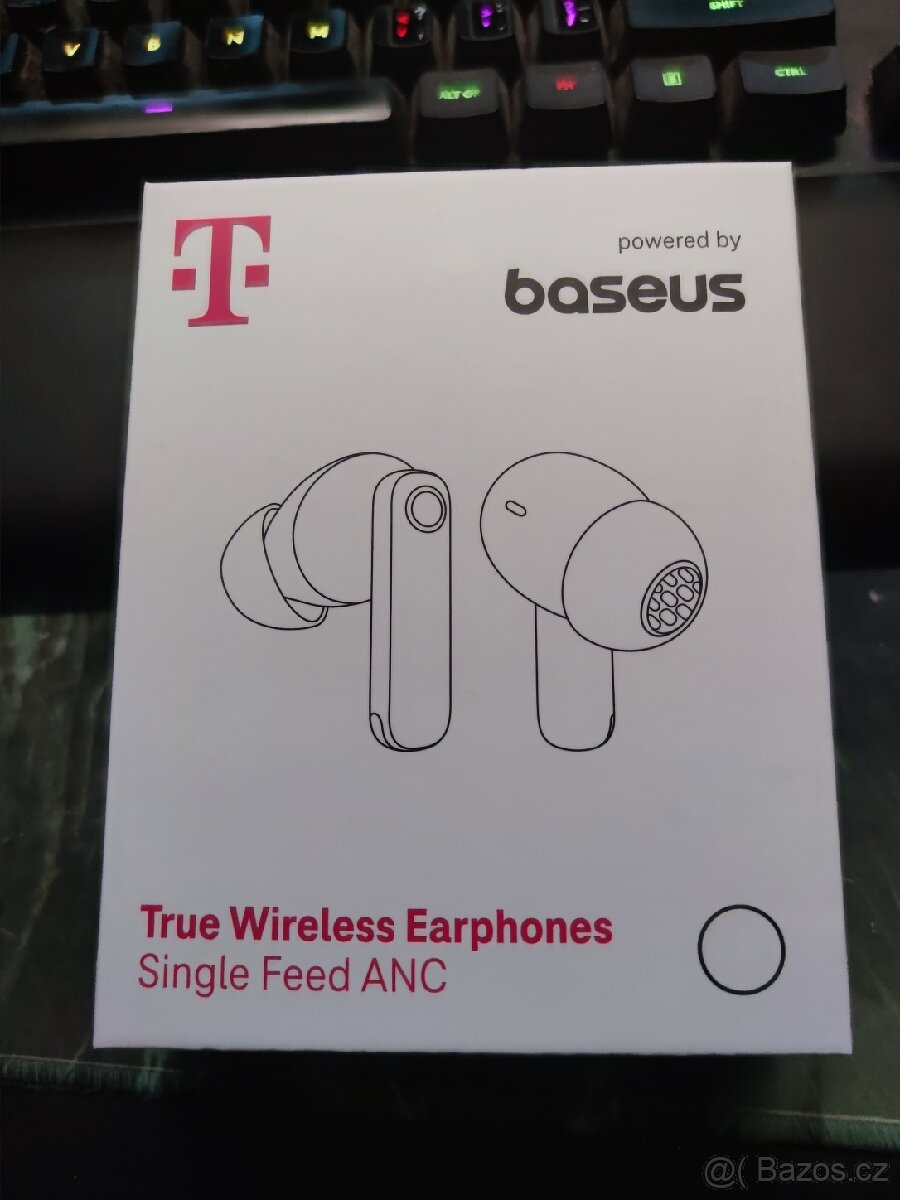 Sluchátka T-Mobile True Wireless Earphones bílé