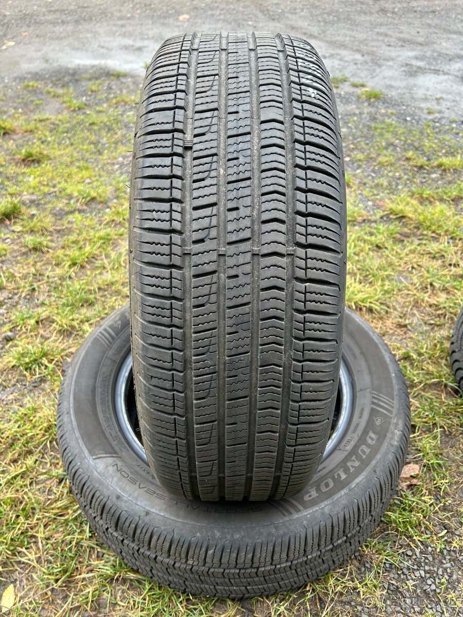 2ks celoroční pneu Dunlop 205/60/16