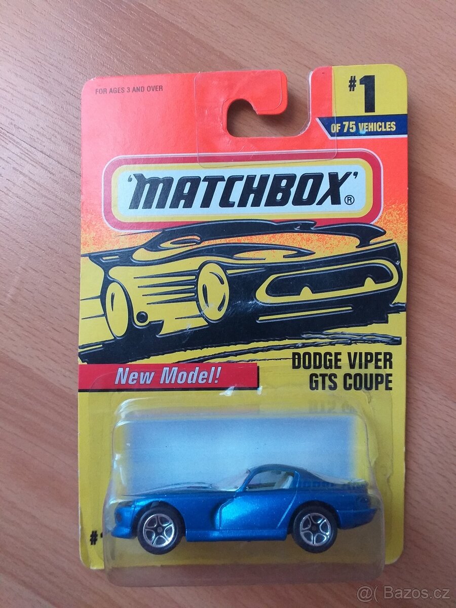 matchbox Dodge různé varianty